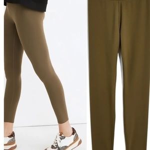 Madewell Legging Pants Green NWT